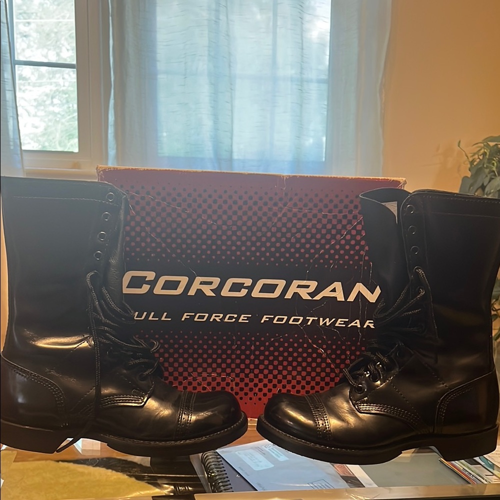 Men's Black Combat Boots